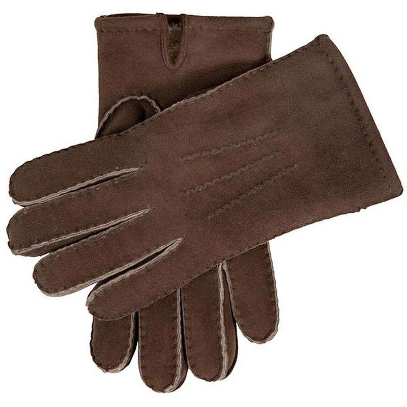 Dents Dorchester Lambskin Gloves – Mahogany Brown