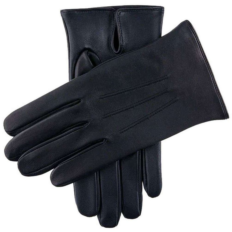 Dents Elton Touchscreen Leather Gloves – Navy