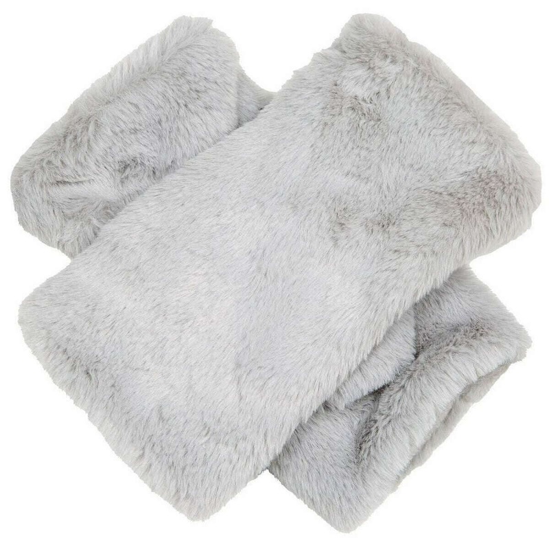 Dents Fingerless Faux Mittens – Dove Grey