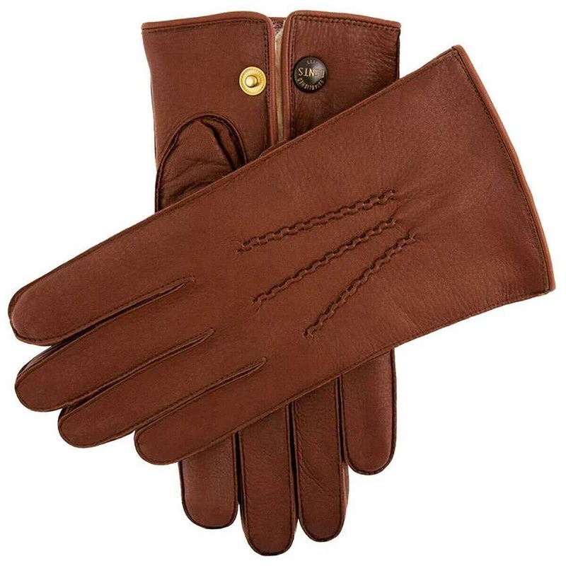 Dents Windsor Deerskin Leather Gloves – Havana Brown