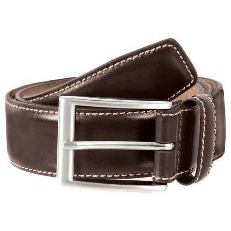 Dents Full Grain Leather Belt – Brown