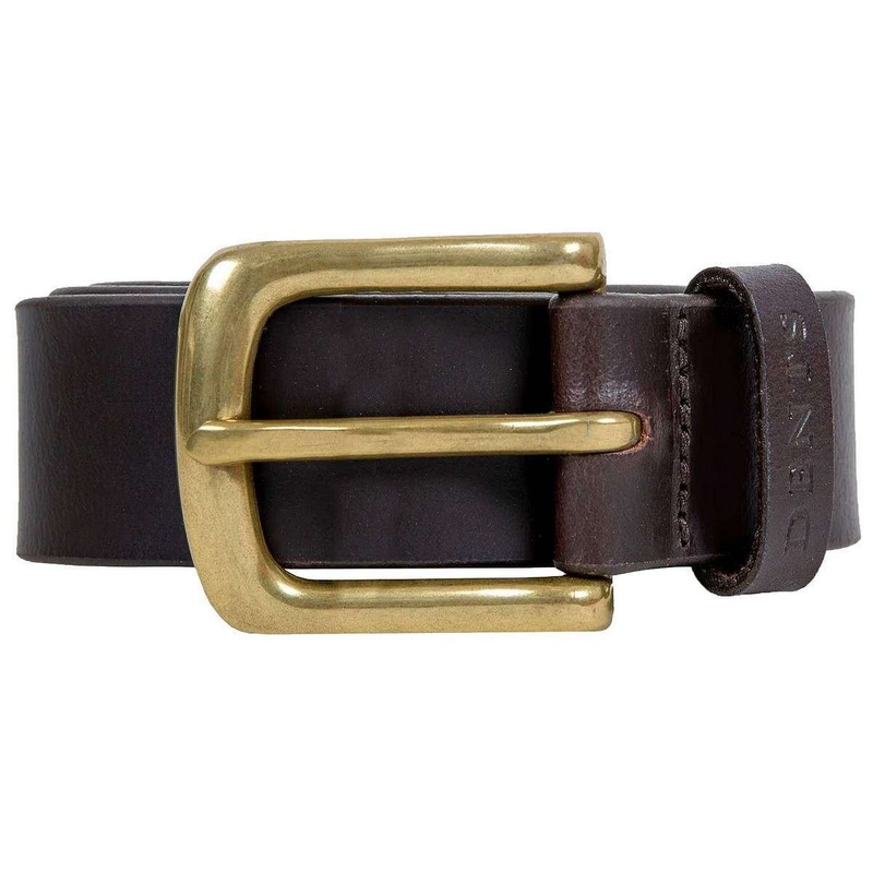 Dents Heritage Smooth Leather Belt – Brown