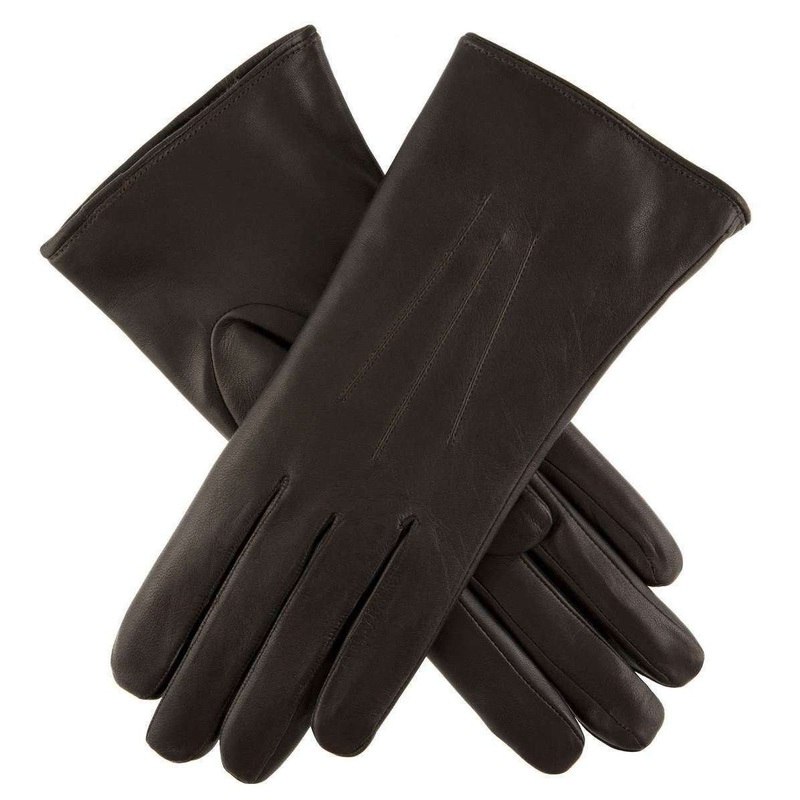 Dents Ripley Leather Gloves – Mocca Brown/Brown