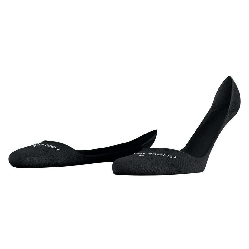 Burlington Carrington No Show Socks – Black