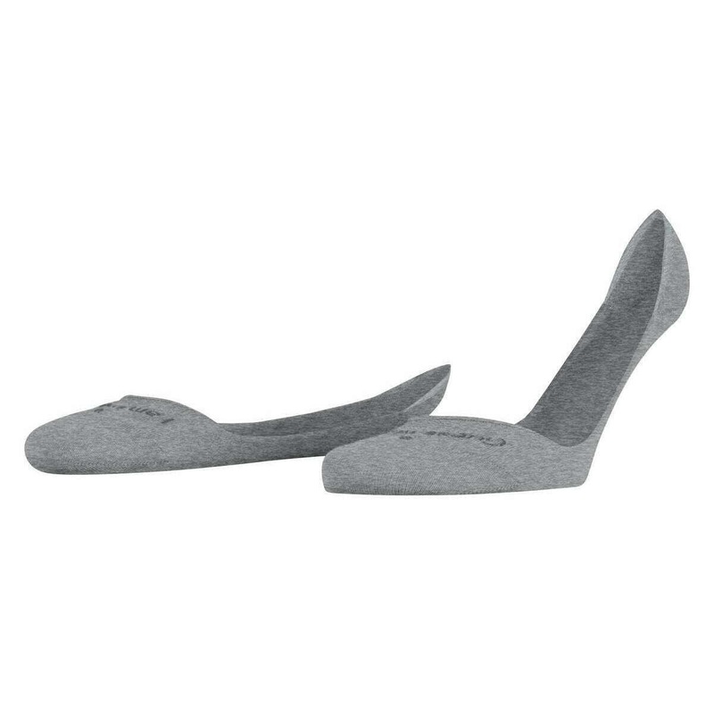 Burlington Carrington No Show Socks – Light Grey