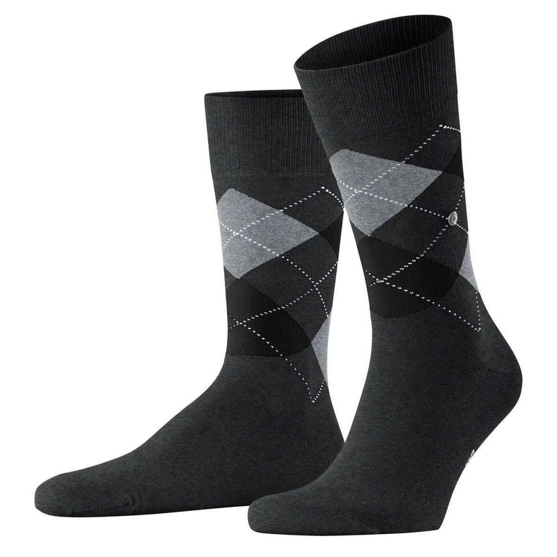 Burlington King Socks – New Grey