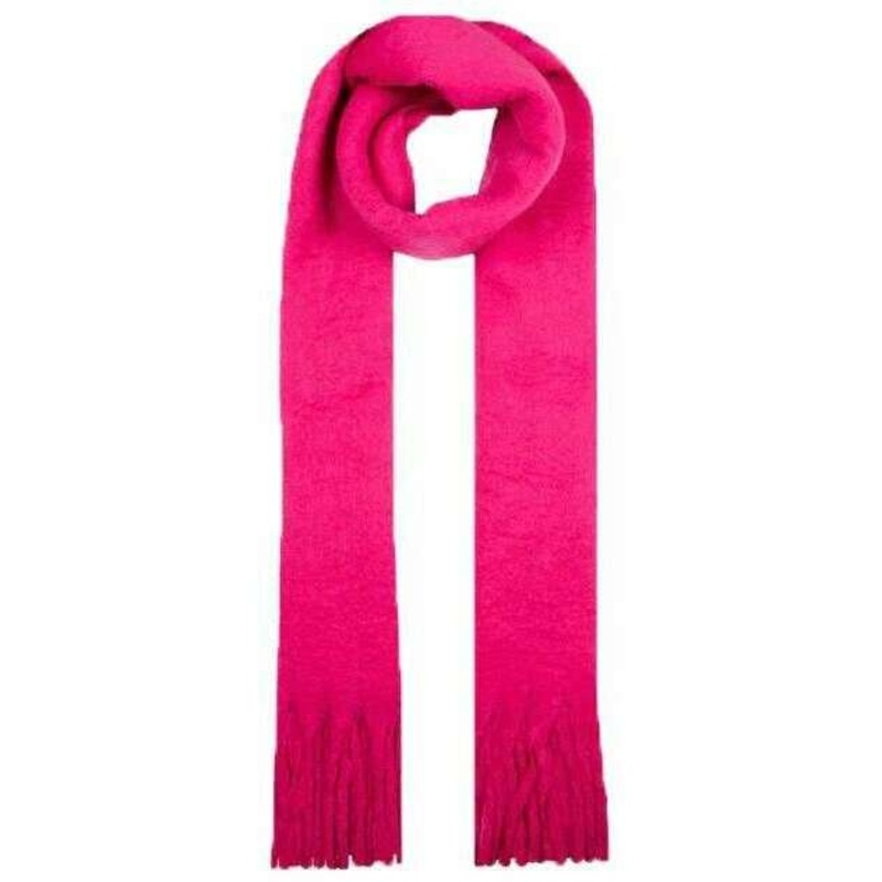 Dents Blanket Tassel Scarf – Fuchsia Pink