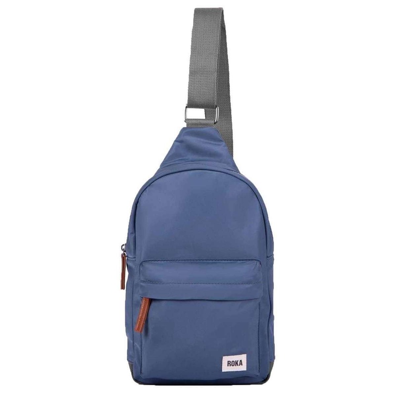 Roka Willesden B Sustainable Nylon Scooter Bag – Airforce Blue