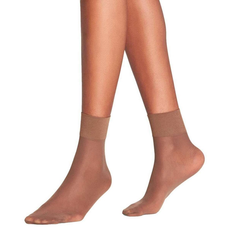 Falke Pure Matt 20 Anklets – Espresso Brown