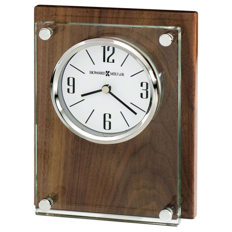 Howard Miller Amherst Tabletop Clock – Walnut