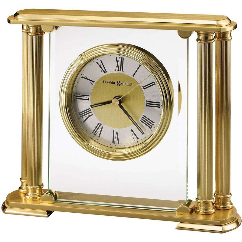 Howard Miller Athens Tabletop Clock – Gold