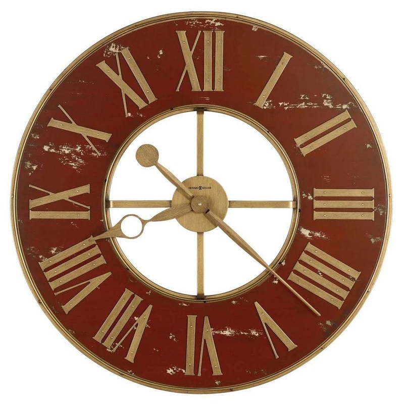 Howard Miller Boris Wall Clock – Red