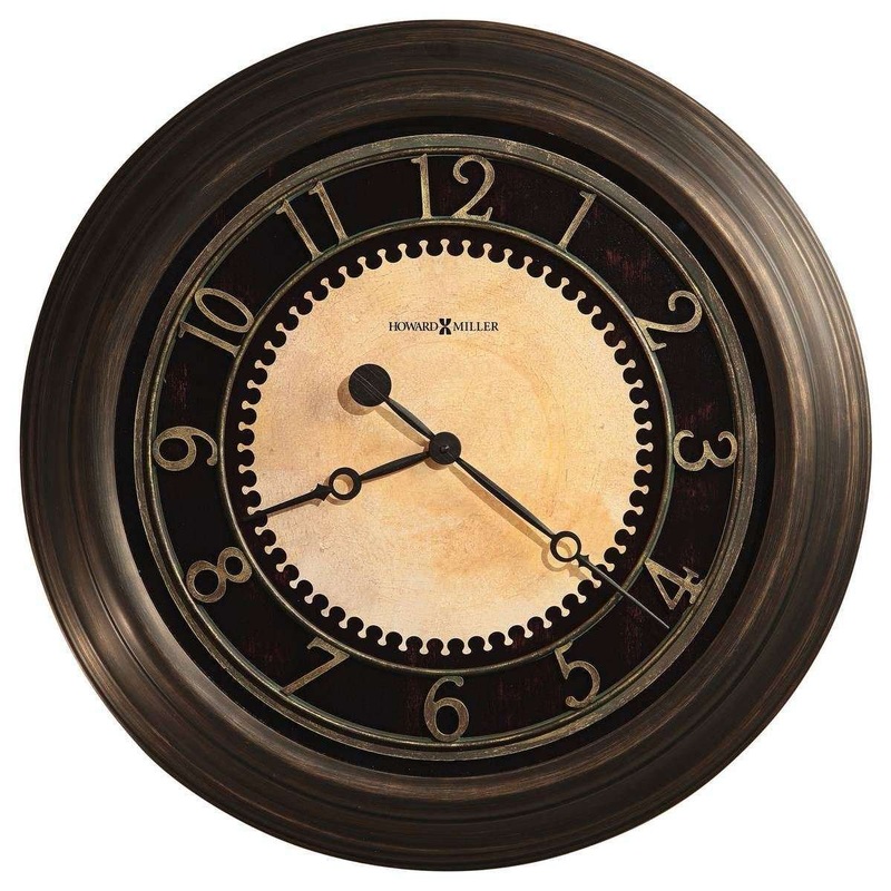 Howard Miller Chadwick Wall Clock – Brass Bronze