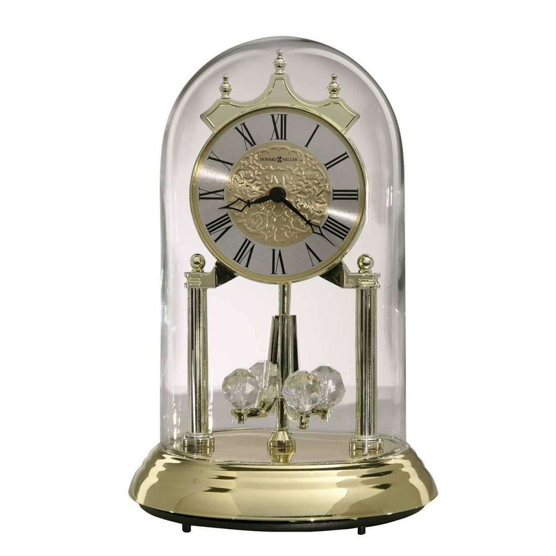 Howard Miller Christina Tabletop Clock – Brass