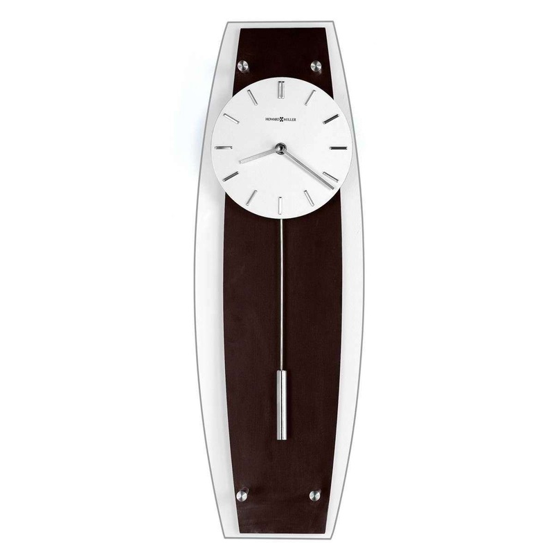 Howard Miller Cyrus Wall Clock – Coffee Brown