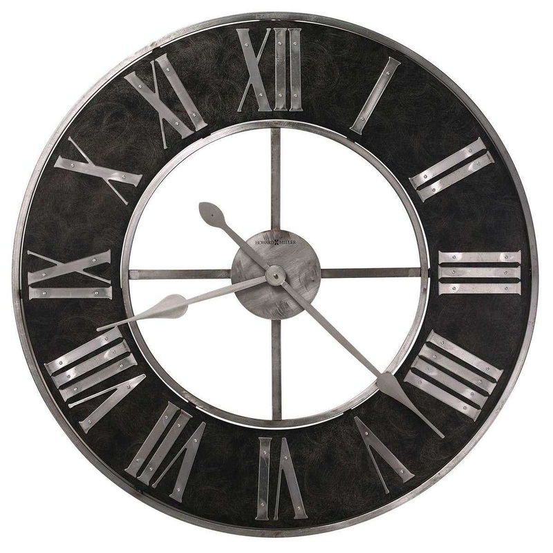 Howard Miller Dearborn Wall Clock – Black