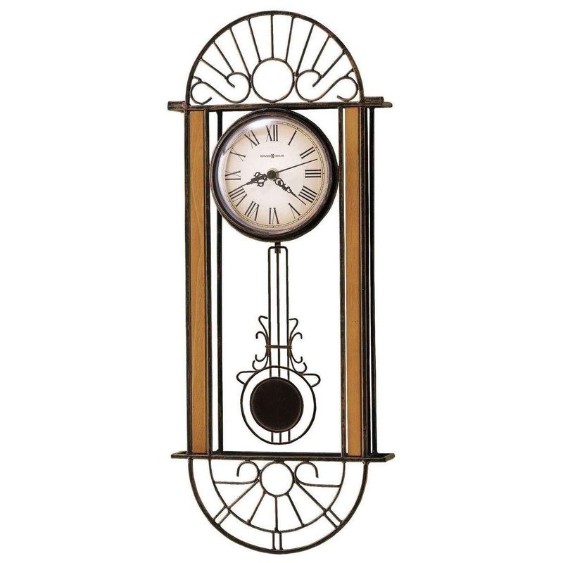 Howard Miller Devahn Wall Clock – Brown