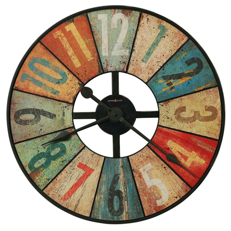 Howard Miller Grange Hall Wall Clock – Multi-colour