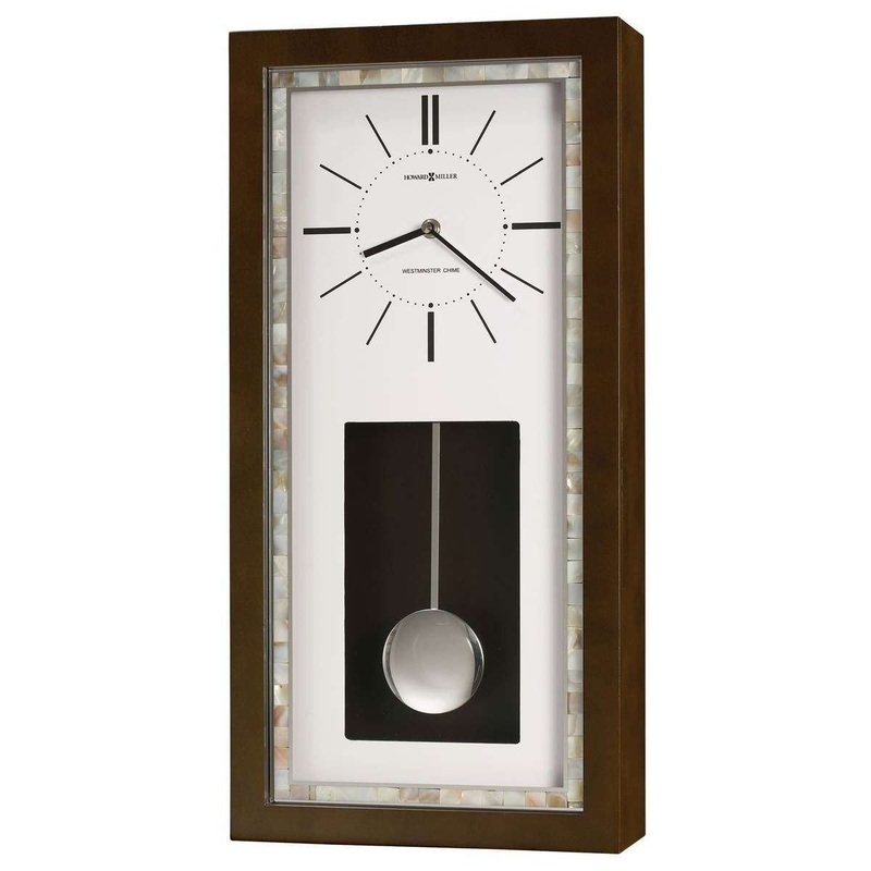 Howard Miller Holden Wall Clock – Espresso Brown