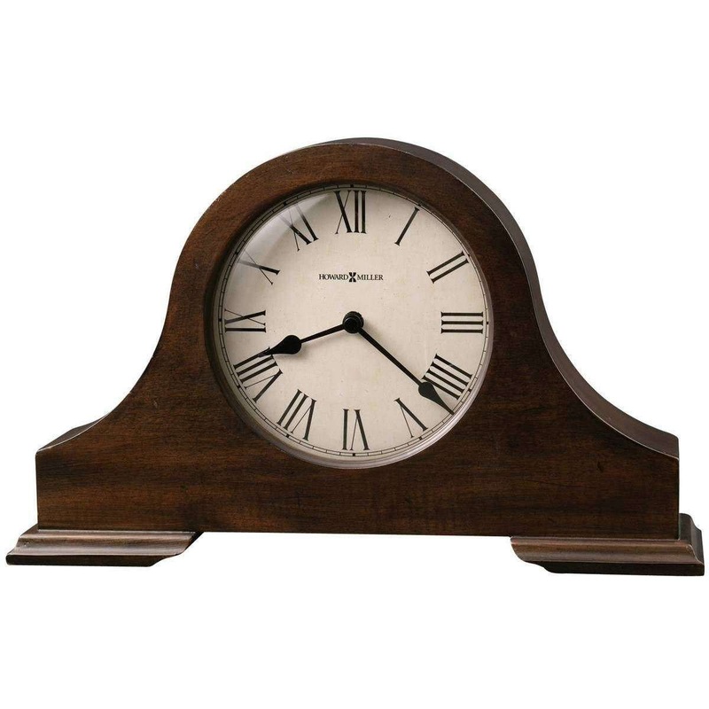 Howard Miller Humphrey Mantel Clock – Dark Brown
