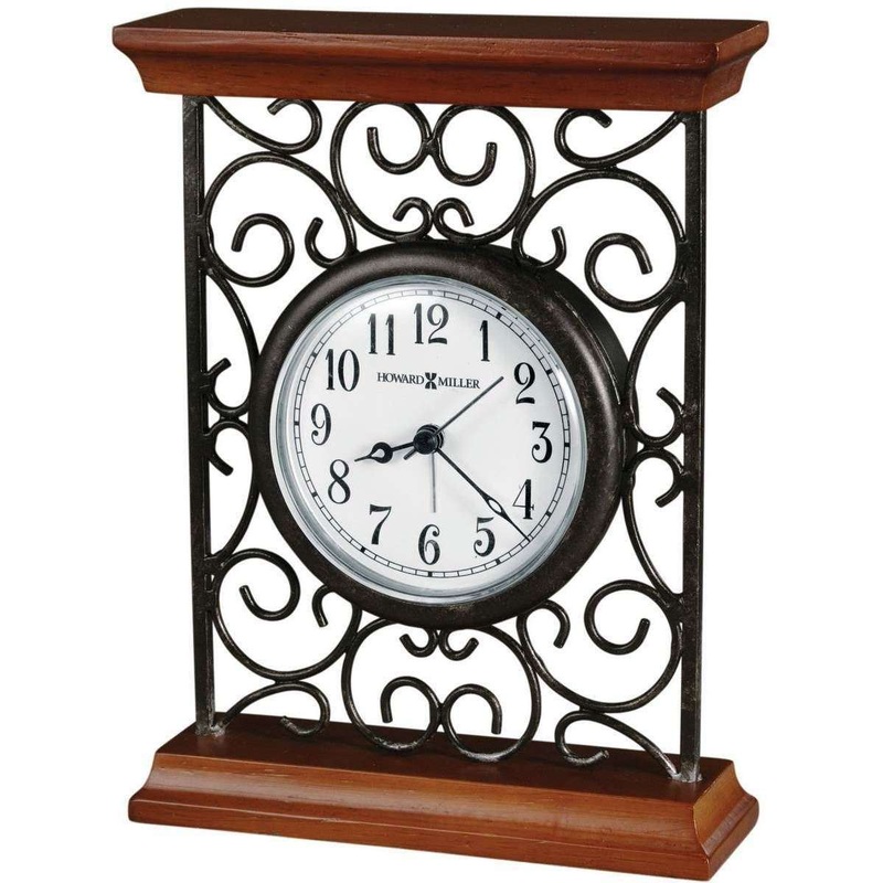 Howard Miller Mildred Tabletop Clock – Grey/Brown