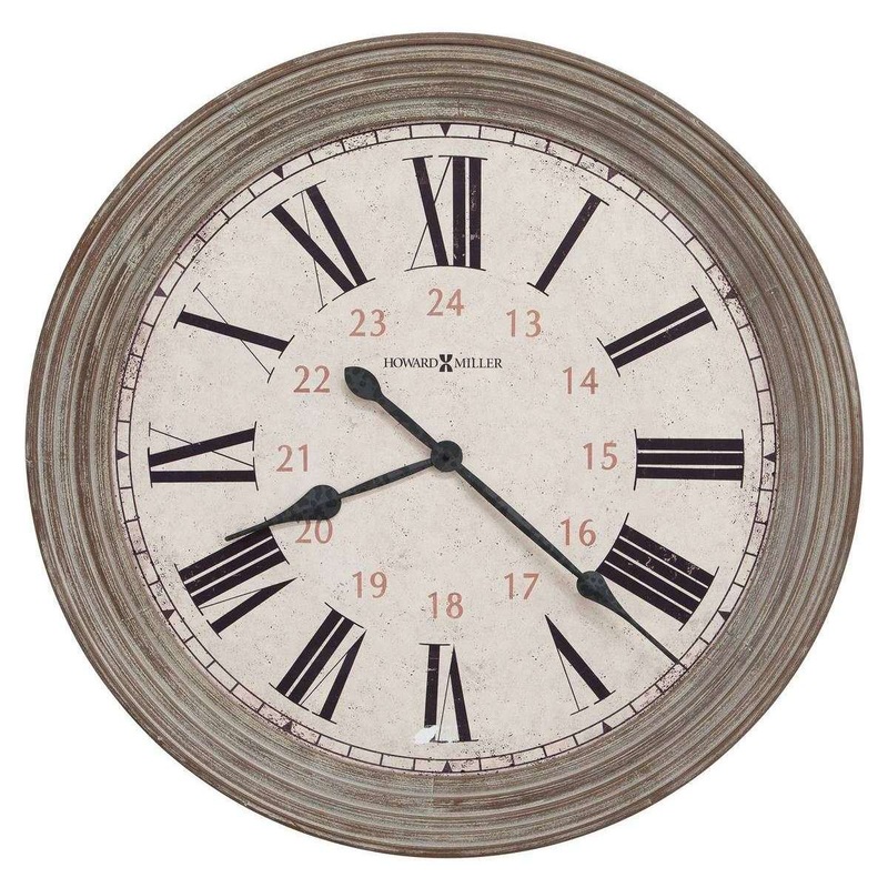 Howard Miller Nesto Wall Clock – Brown