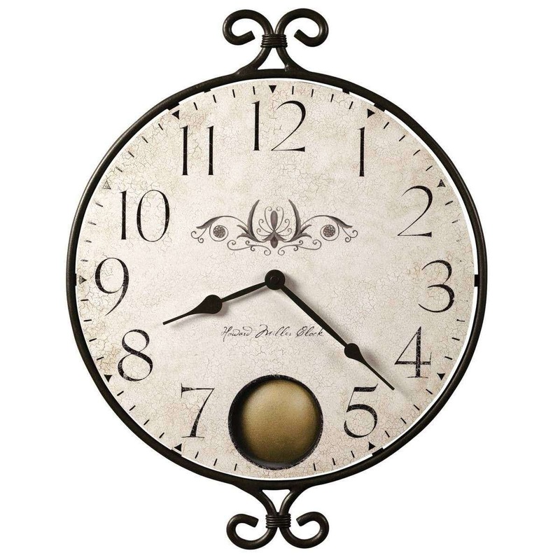 Howard Miller Randall Wall Clock – Warm Grey