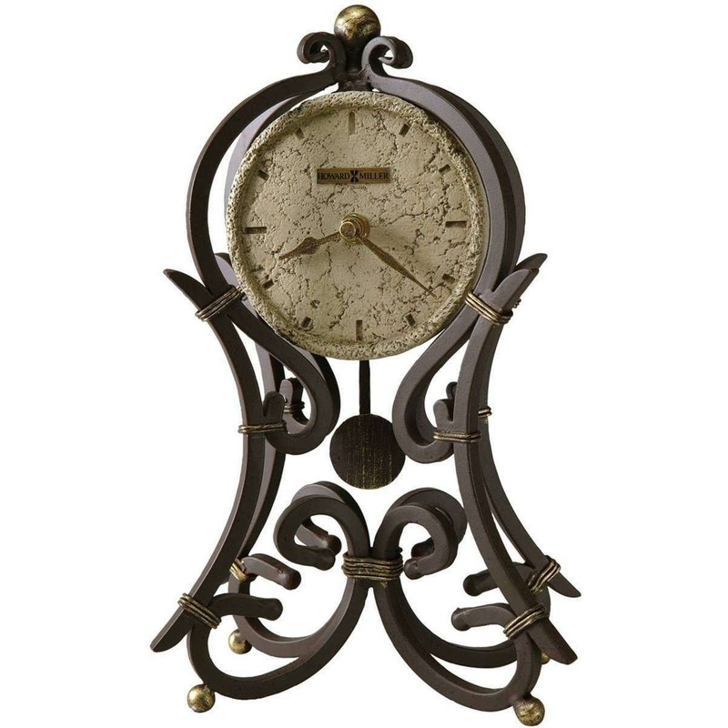 Howard Miller Vercelli Mantel Clock – Dark Brown