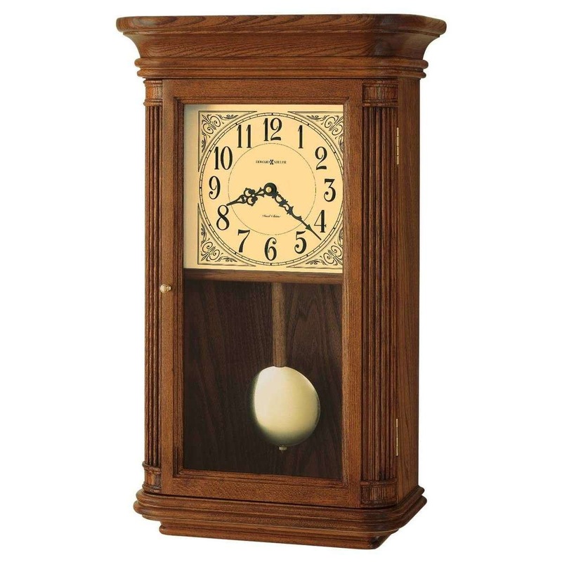 Howard Miller Westbrook Wall Clock – Oak Brown