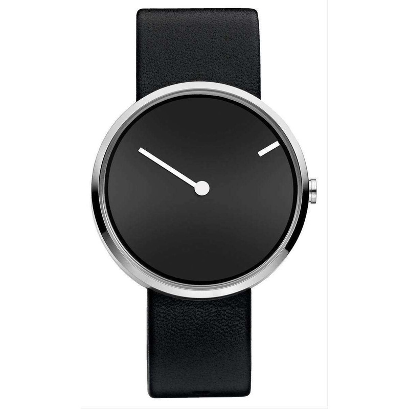 Jacob Jensen Curve Series Watch – Black/Black