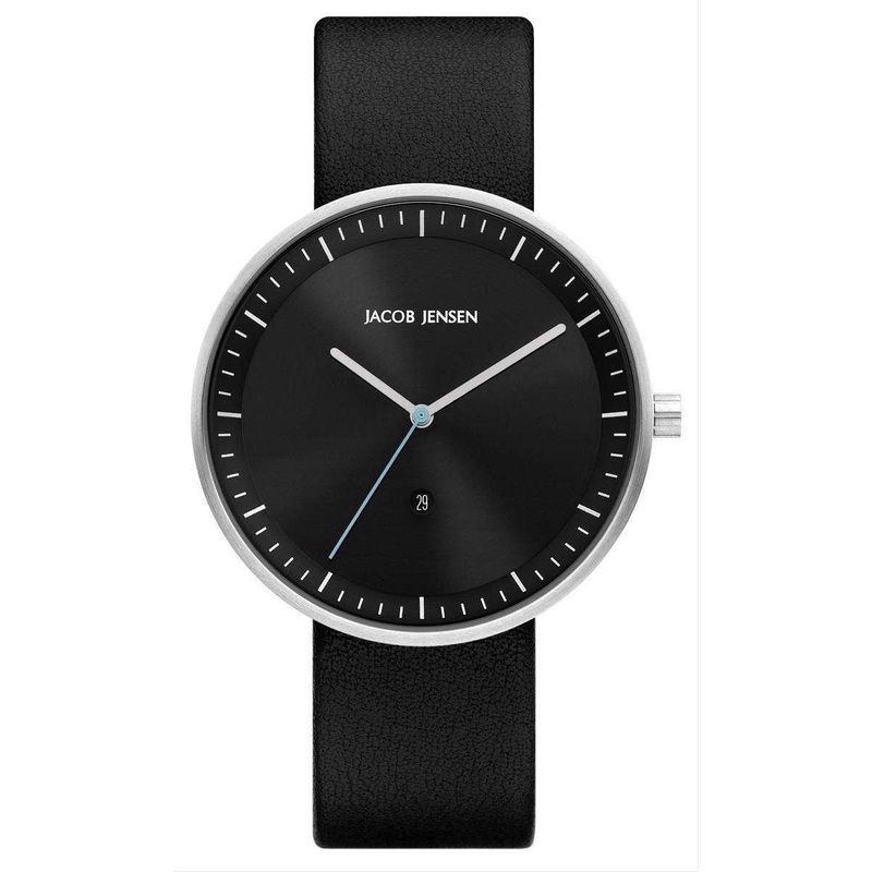 Jacob Jensen Strata Series Watch – Black/Black