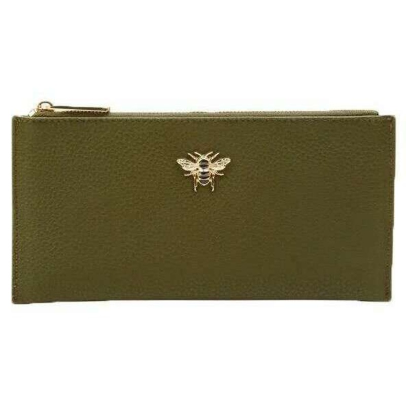 Alice Wheeler London Brunel Purse – Olive Green