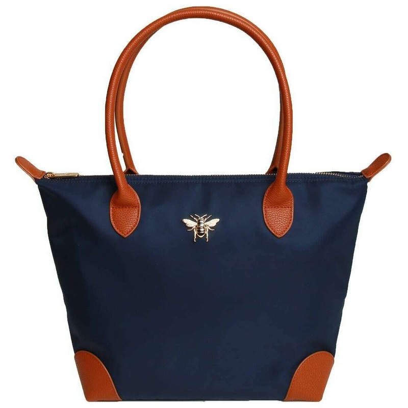 Alice Wheeler London Shoreditch Medium Tote Bag – Navy