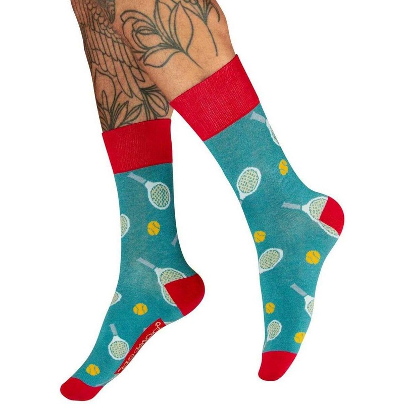 Powder Centre Court Socks – Teal Blue