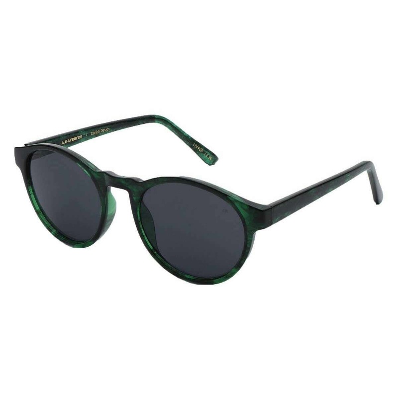 A.Kjaerbede Marvin Sunglasses – Green Marble Transparent