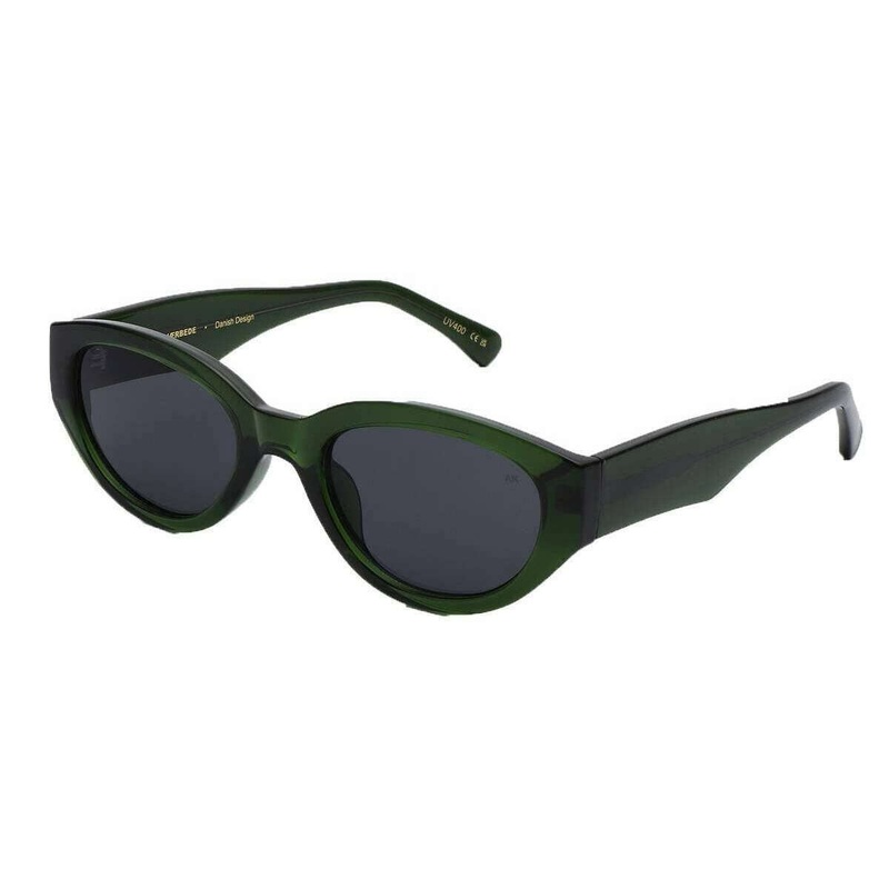 A.Kjaerbede Winnie Sunglasses – Dark Green Transparent