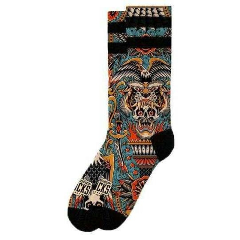 American Socks Dagger Mid High Socks – Blue