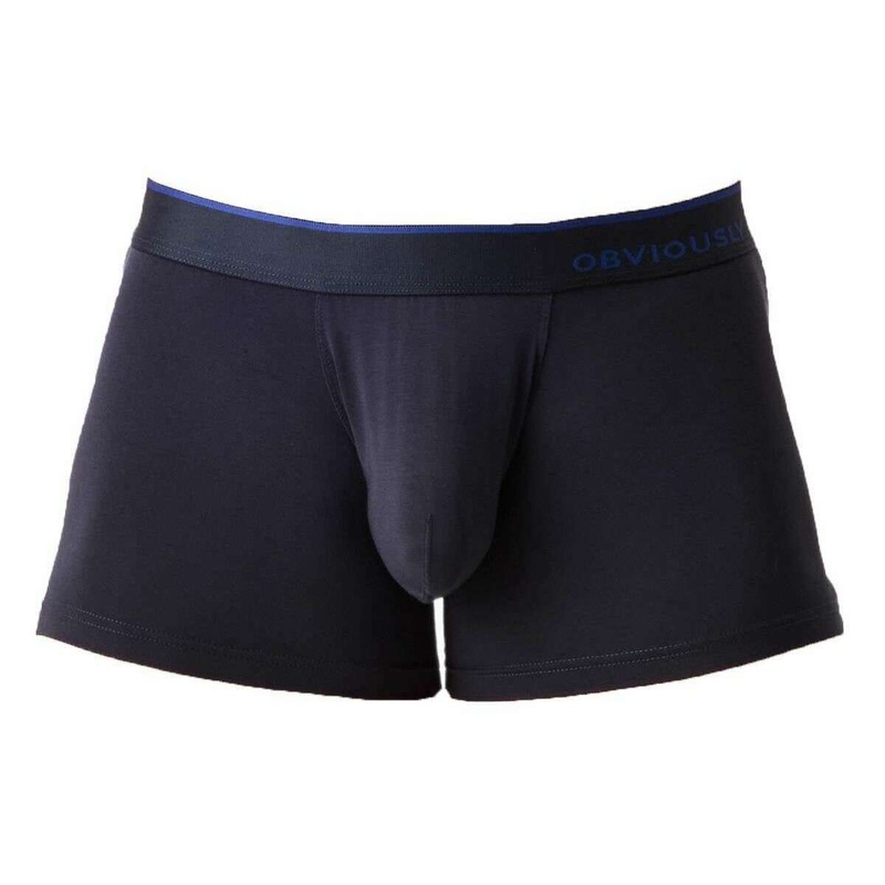 Obviously PrimeMan Boxer Brief 3inch Leg – Charcoal Black