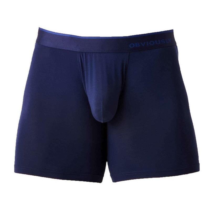 Obviously PrimeMan Boxer Brief 6inch Leg  – Abyss Navy