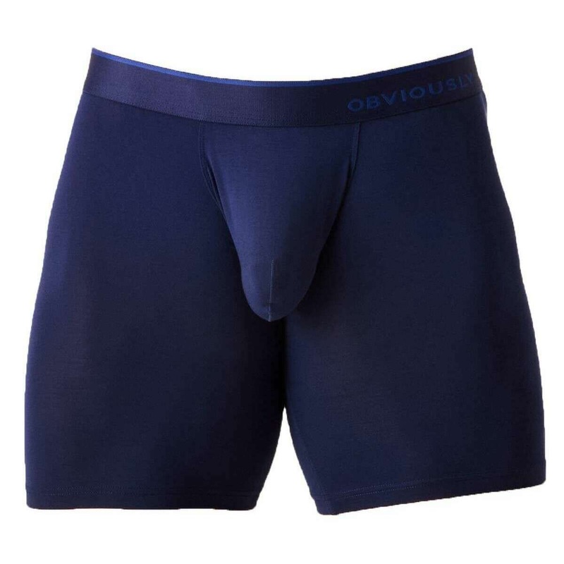 Obviously PrimeMan Boxer Brief 9inch Leg – Abyss Navy