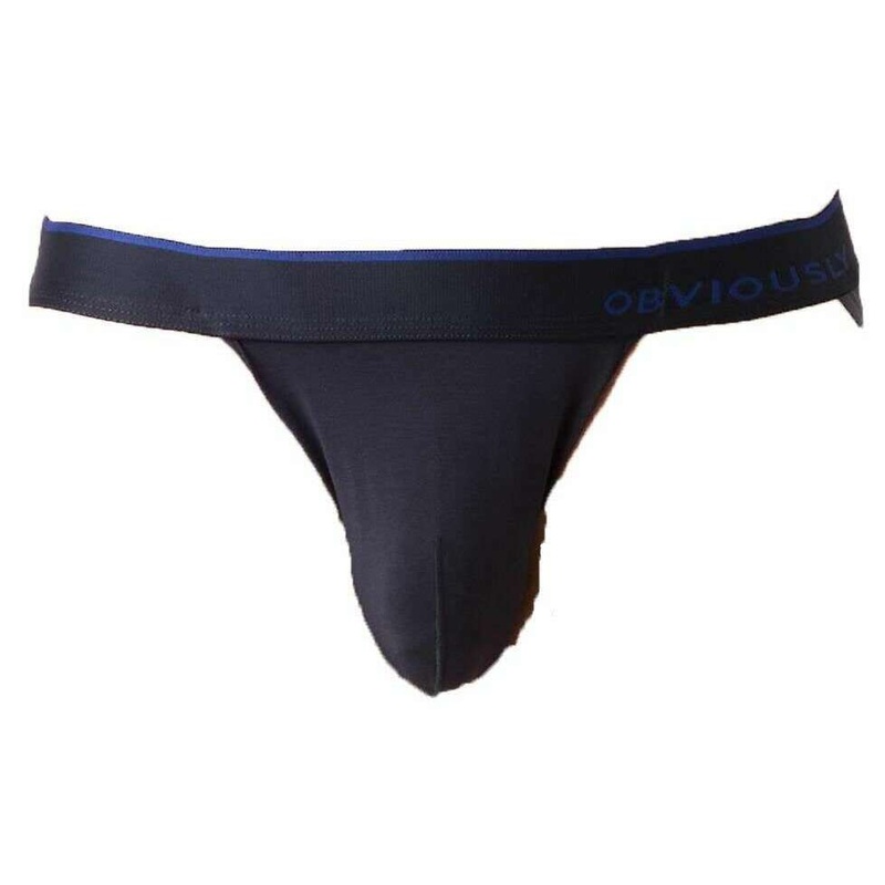 Obviously PrimeMan Jockstrap – Charcoal Black
