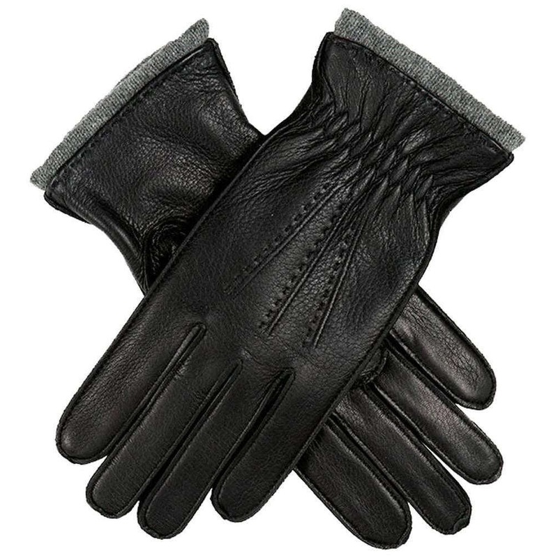 Dents Edna Deerskin Leather Gloves – Black
