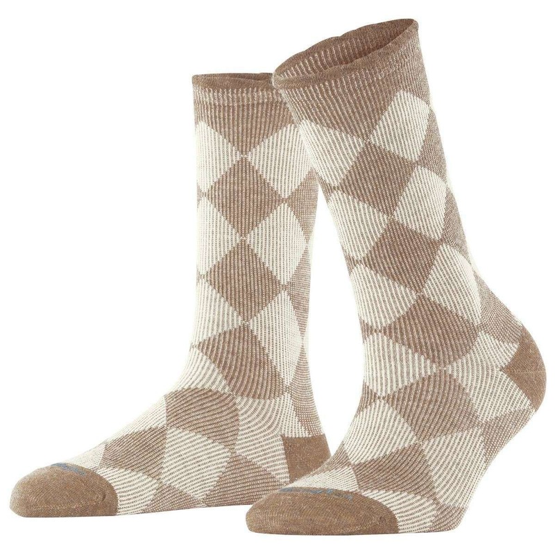 Burlington Dalston Socks – Beige Mel