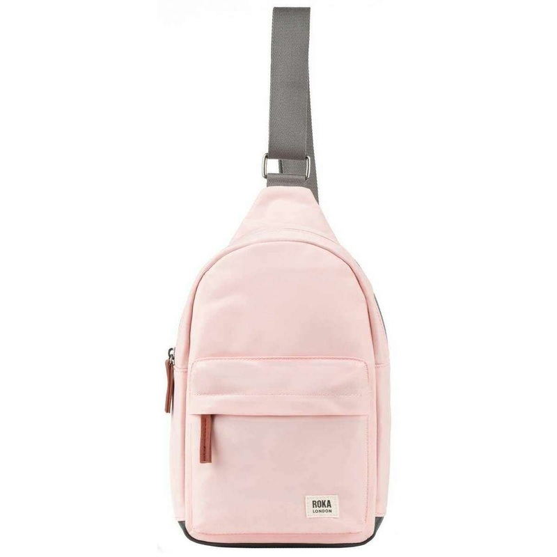 Roka Willesden B Large Recycled Nylon Scooter Bag – English Rose Pink