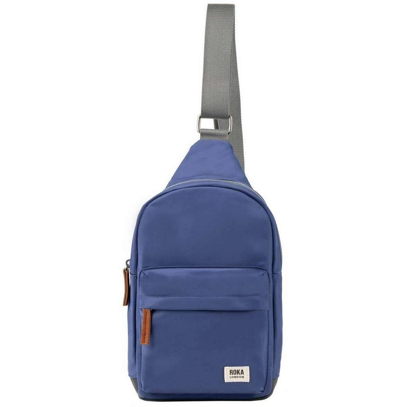 Roka Willesden B Large Recycled Nylon Scooter Bag – Indigo Purple