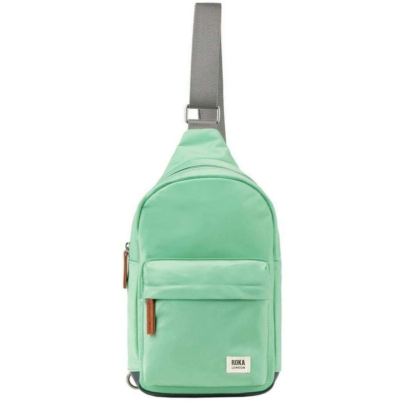 Roka Willesden B Large Recycled Nylon Scooter Bag – Matcha Green