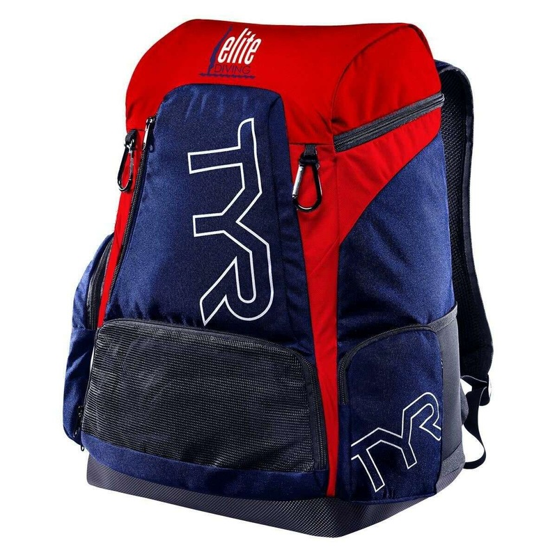 TYR Alliance 45L Backpack – Navy/Red