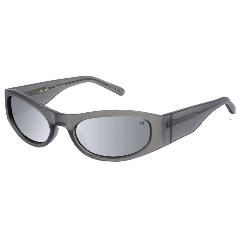 A.Kjaerbede Gust Sunglasses – Matte Grey/Semi Mirror