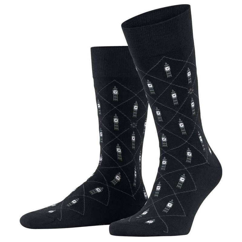 Burlington Big Ben Socks – Black