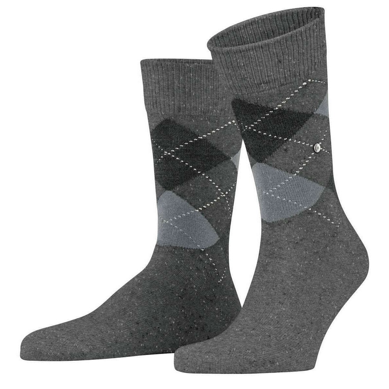 Burlington Dundee Socks – Carbon Grey